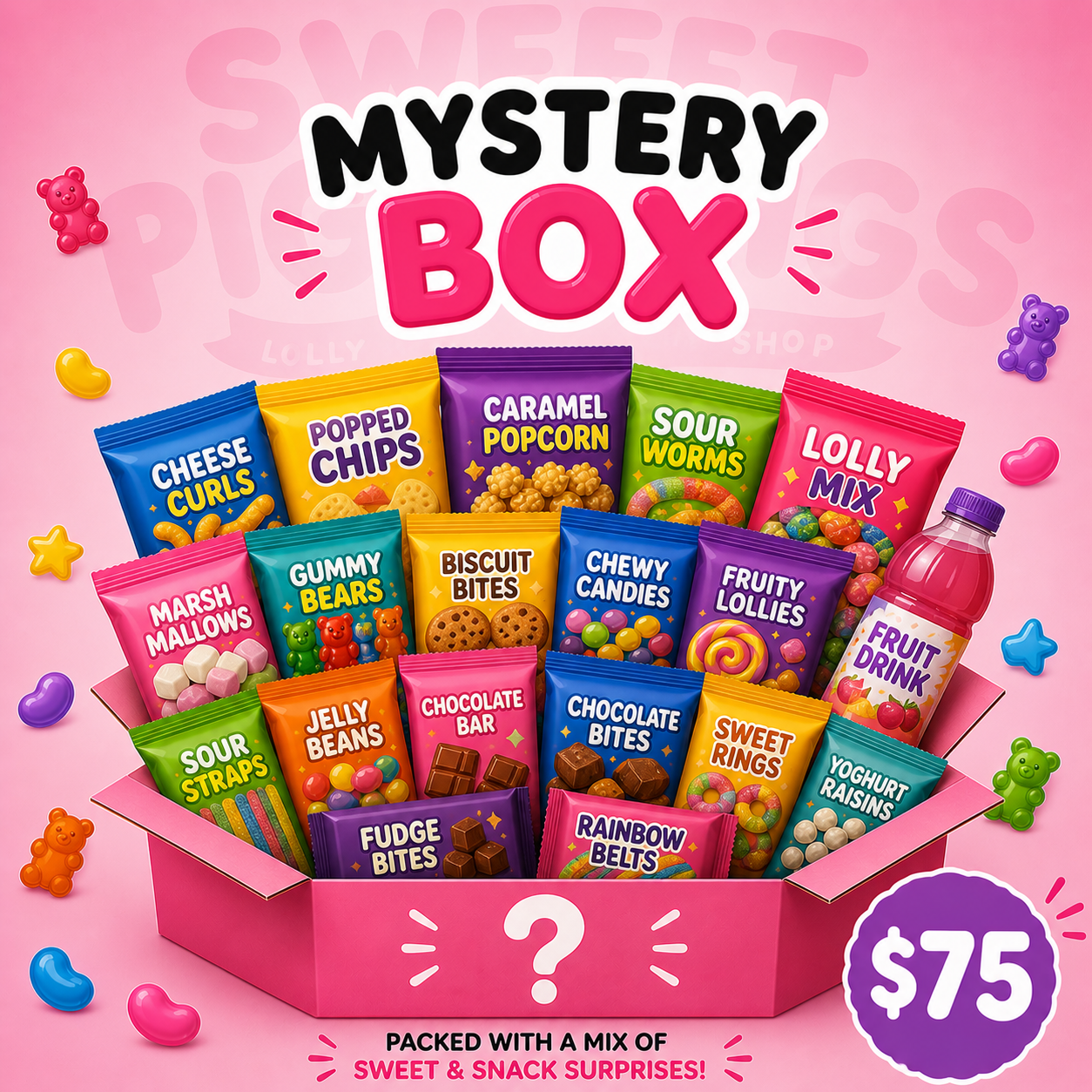Mystery Lolly & Snack Box 75