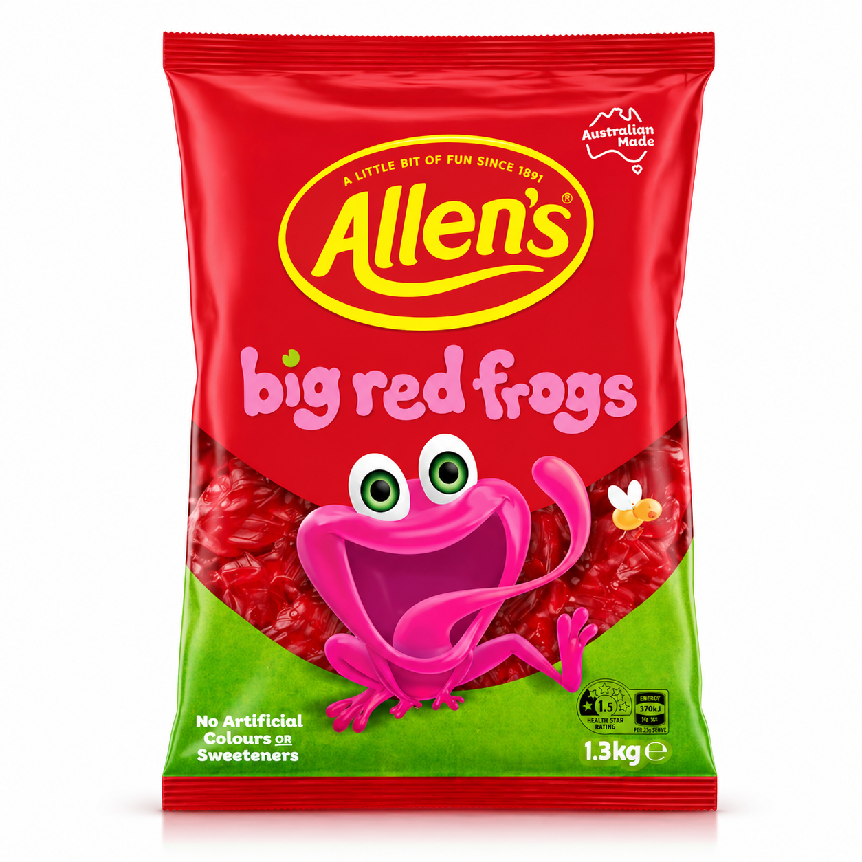 Big Red Frogs - 1.3kg