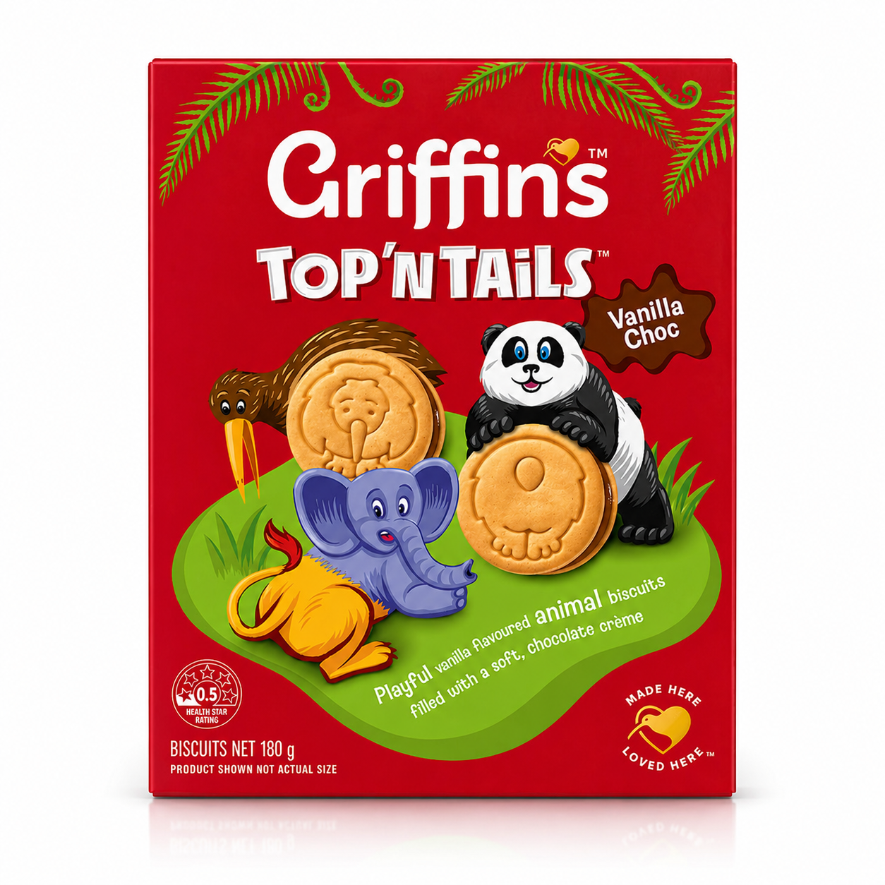 Top 'n Tails - NZ Biscuits