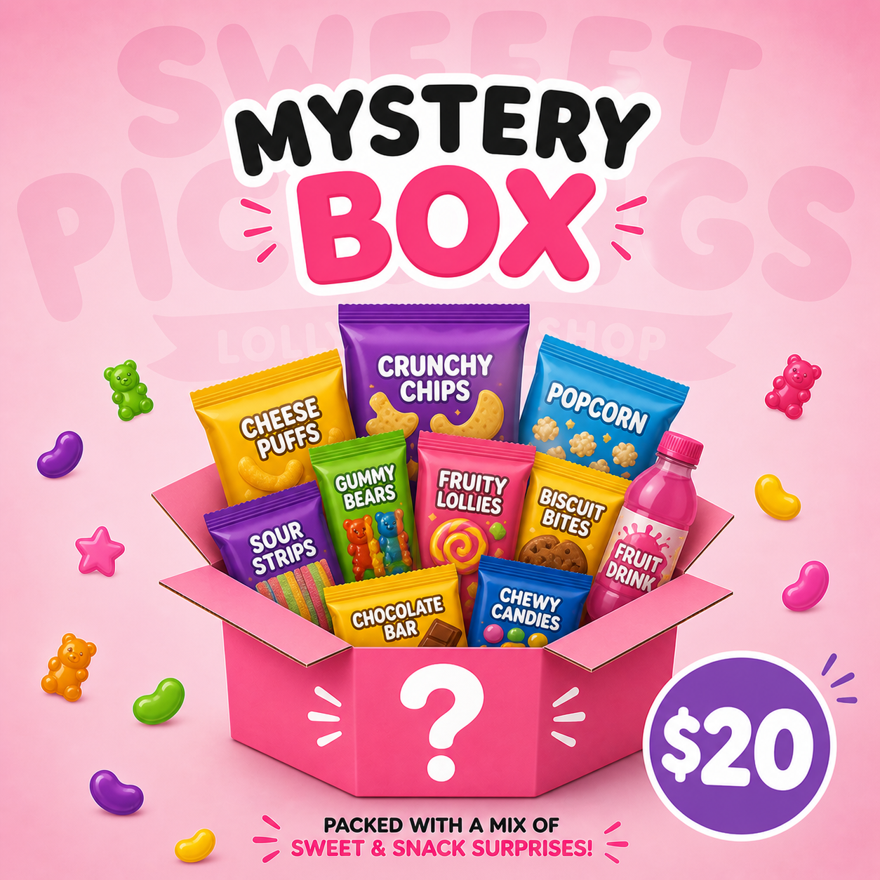 Mystery Lolly & Snack Box 20