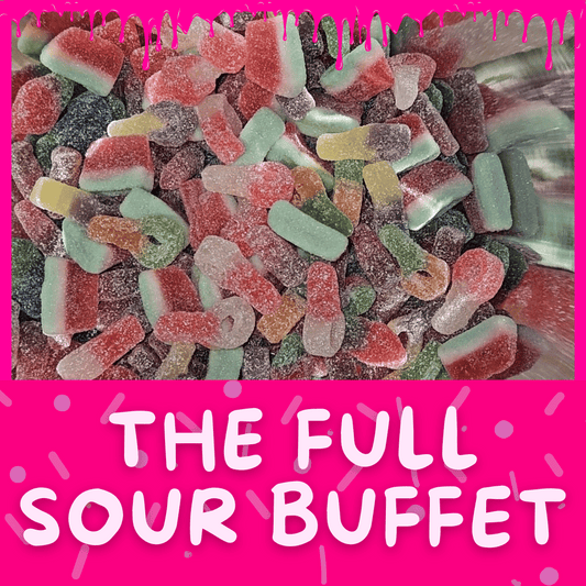 The Full Fizzy + Sour Buffet ~ Pick & Mix