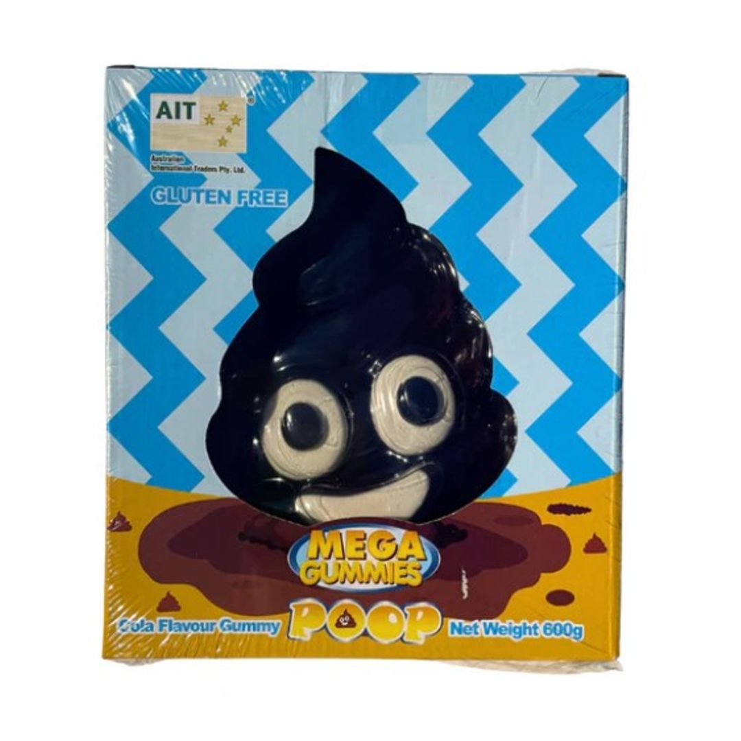 Mega Poop Emoji Gummy