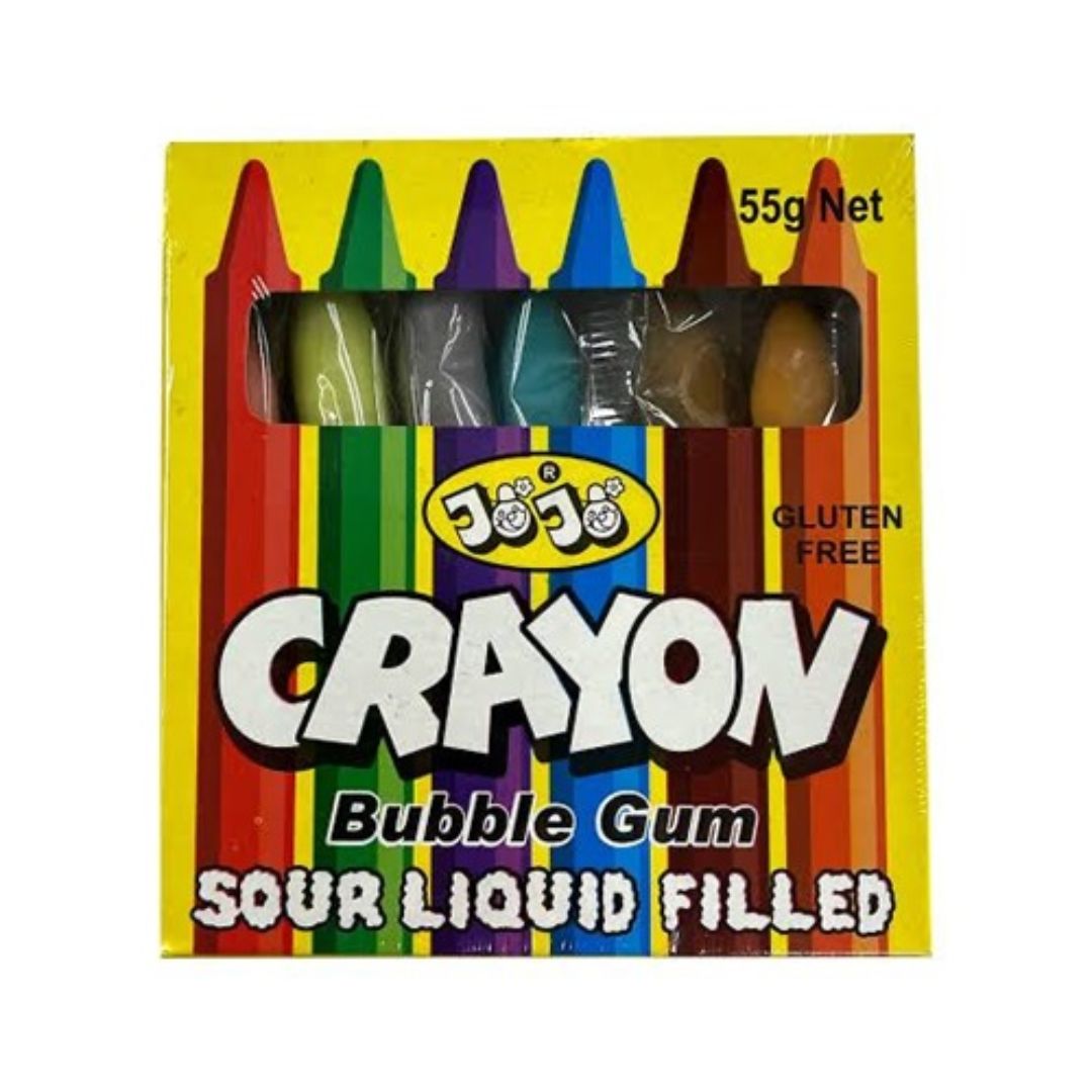 Sour Bubblegum Crayons