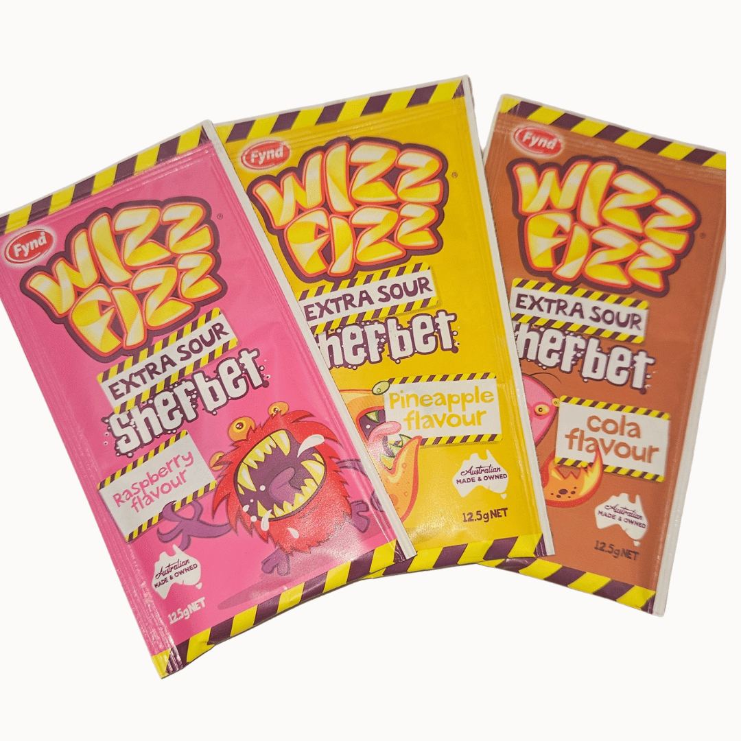 Wizz Fizz Extra Sour Sherbet