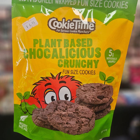 Cookie Time NZ ~ Plant Based Chocalicious Crunchy