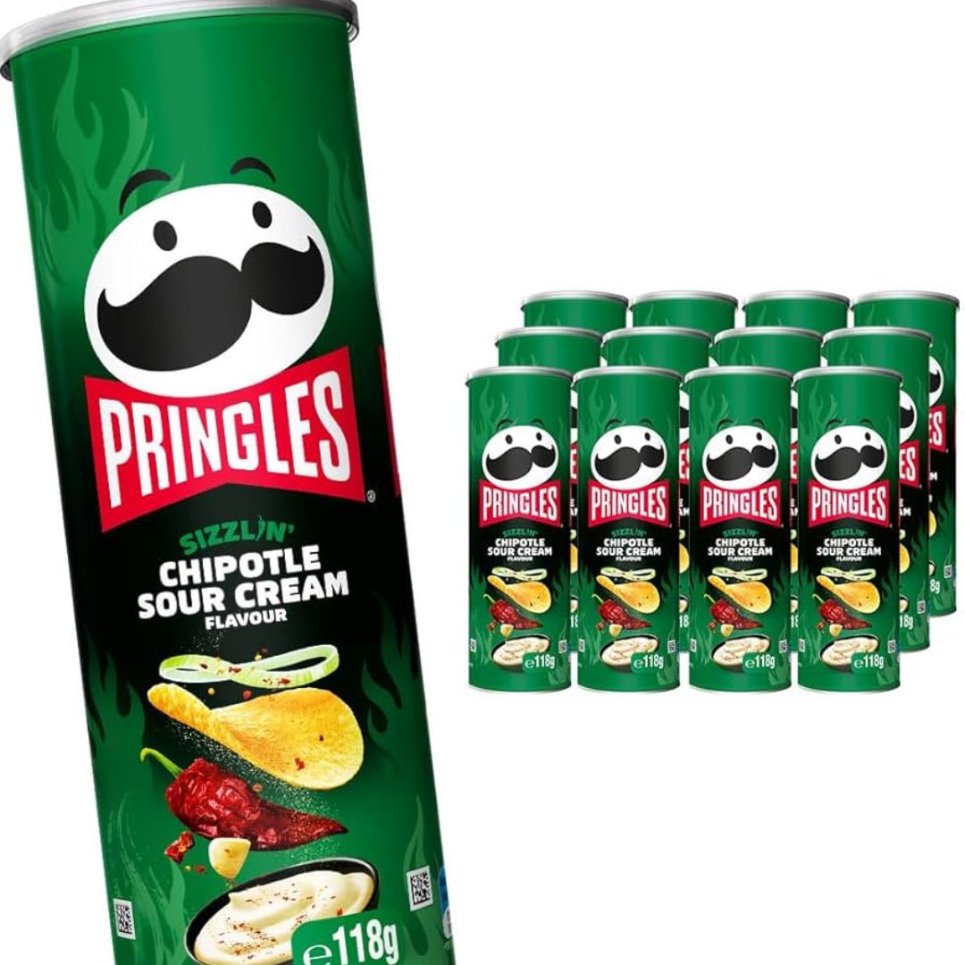 Pringles Sizzlin' Chipotle Sour Cream