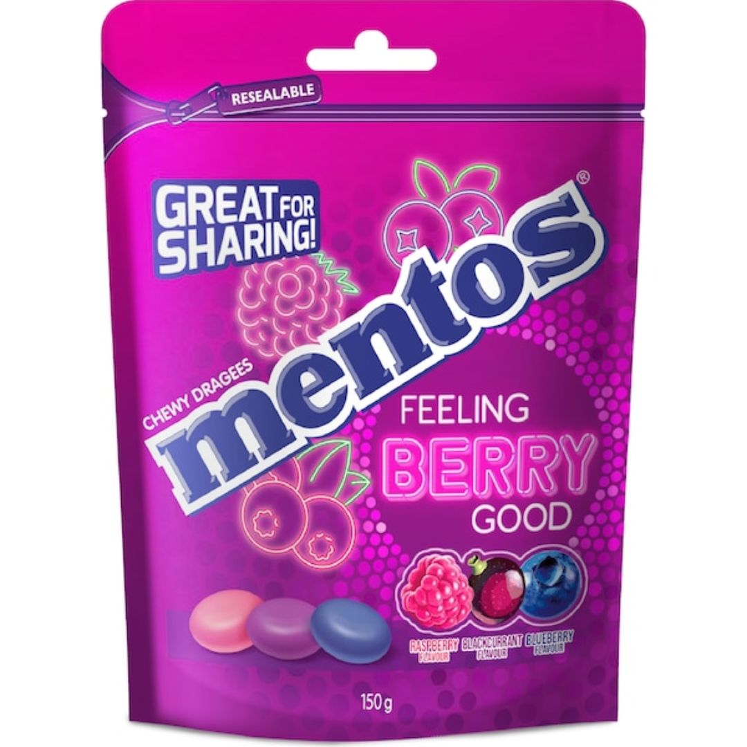 Mentos Feeling Berry Good Share Bag
