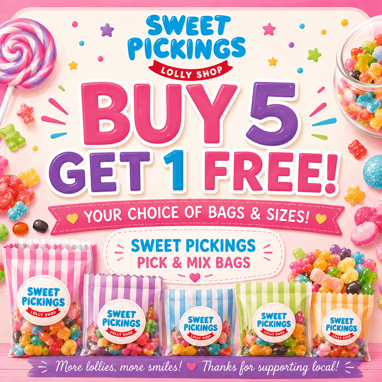 Shop all the lollies!