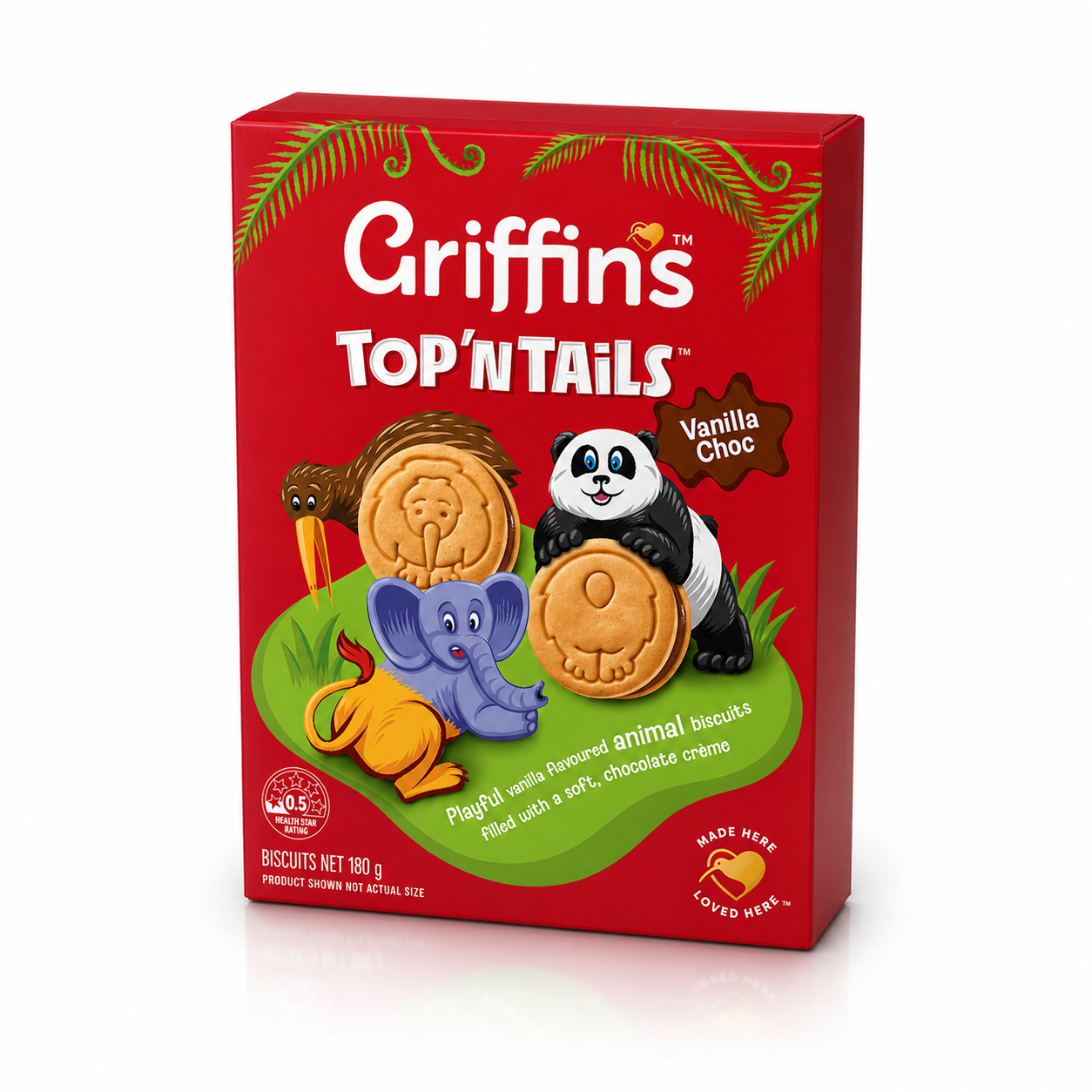 Top 'n Tails - NZ Biscuits