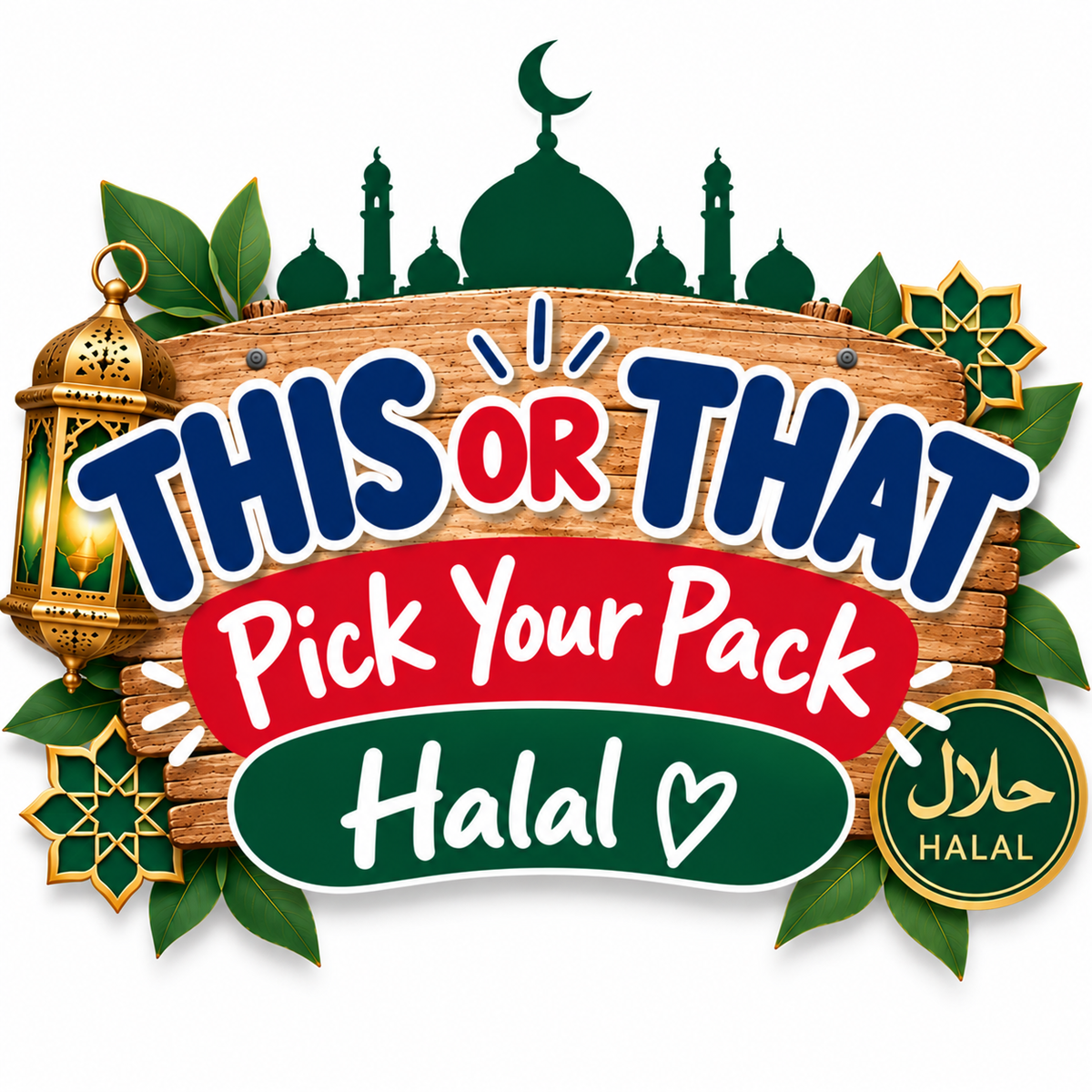 This or That: Halal Pack