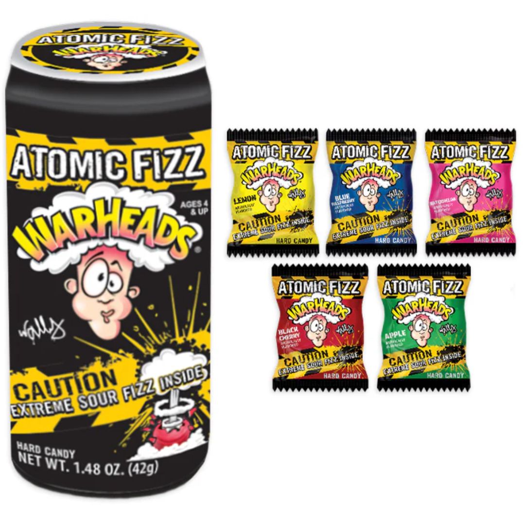 Warheads Atomic Fizz Canister
