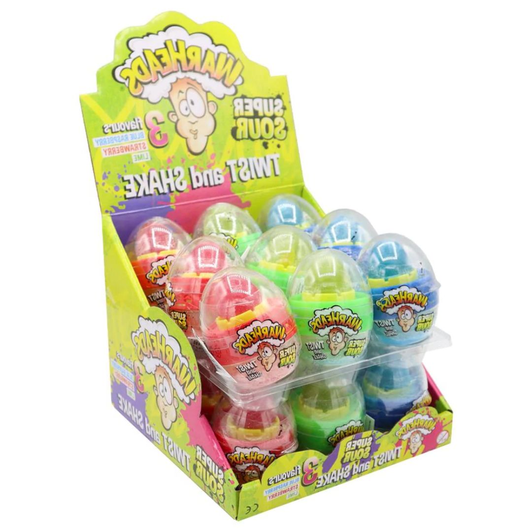 Warheads Super Sour Twist & Shake Eggo