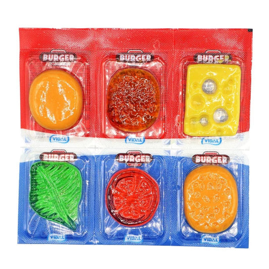 Build your own Burger Jelly Pack