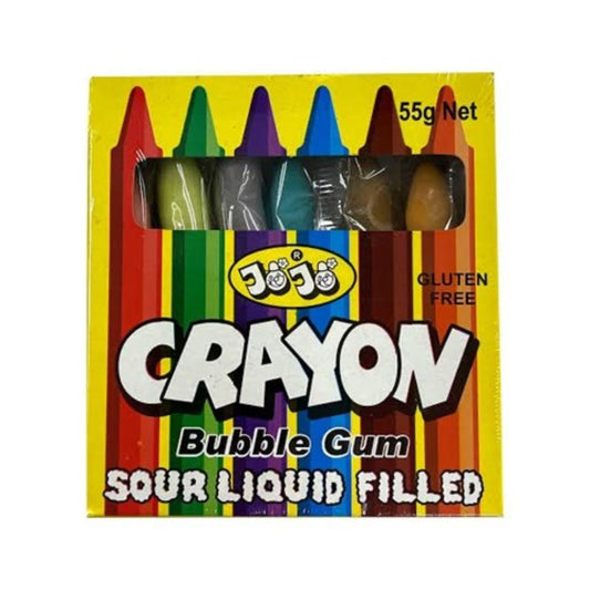 Sour Bubblegum Crayons