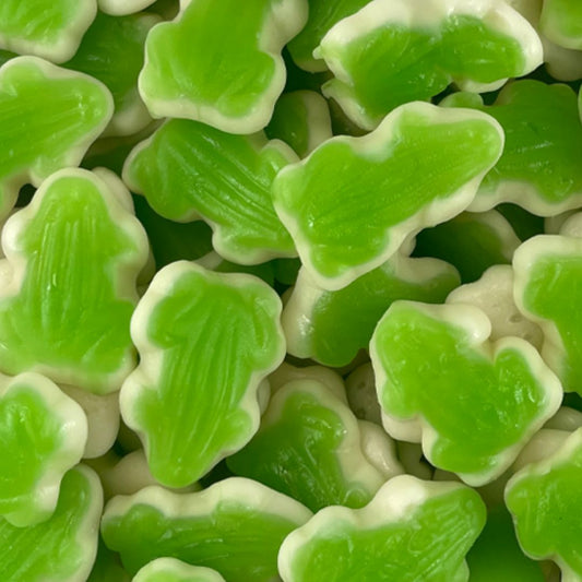 Green & White Frogs