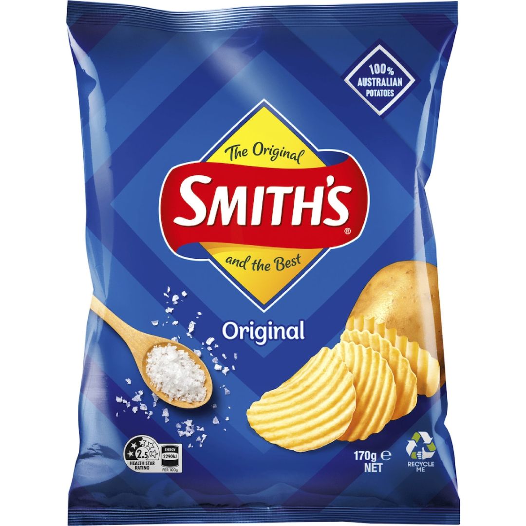 Smiths Original Crinkle Cut 170g