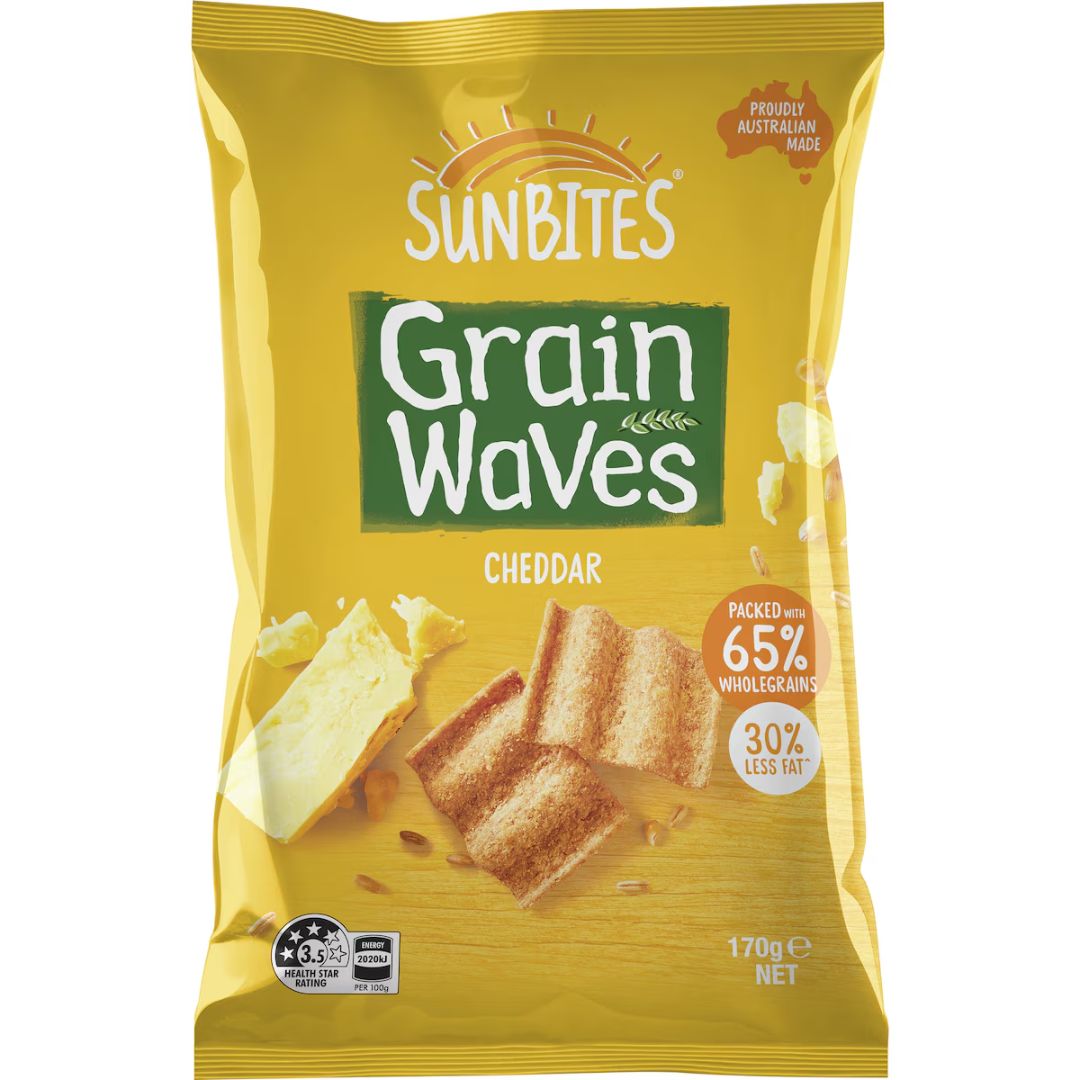 Grain Waves - Cheddar 170g