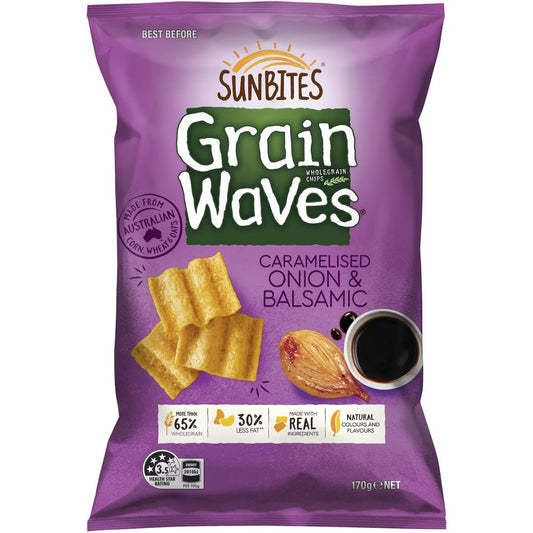 Grain Waves - Onion & Balsamic 170g