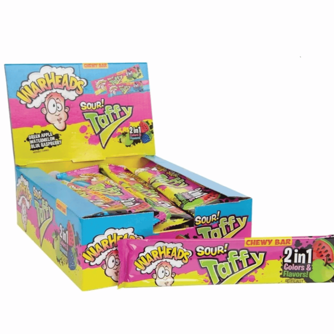 Sour Taffy Chewy Bars