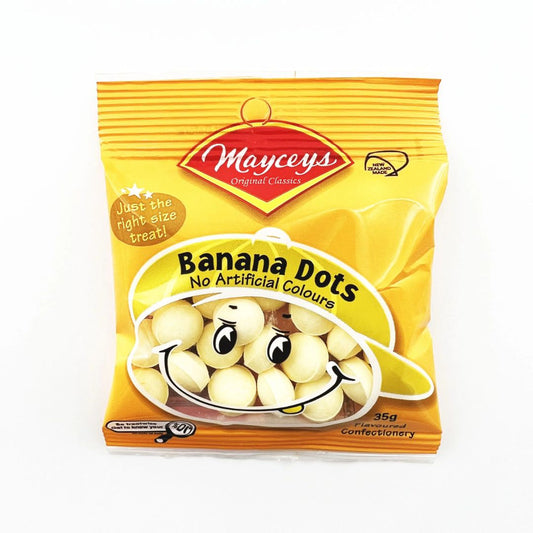 Banana Dots : Mayceys 35g