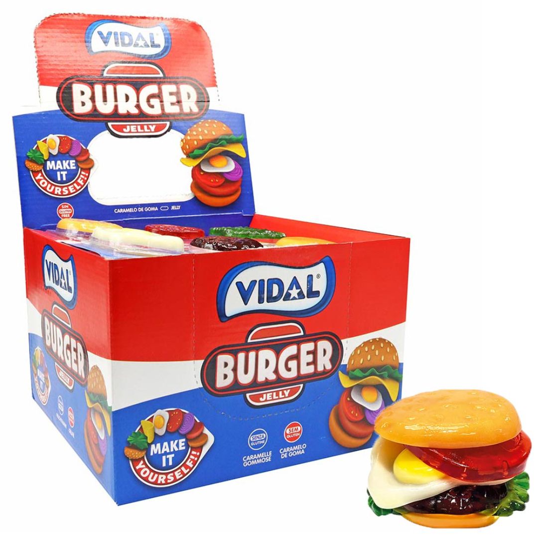 Build your own Burger Jelly Pack