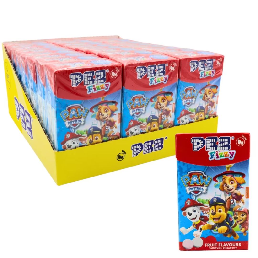 Pez Fizzy Paw Patrol Flip Box