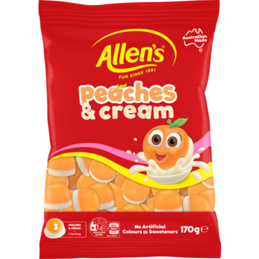 Peaches & Cream 170g