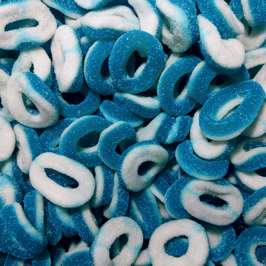 Blue Raspberry Rings : Kervan USA