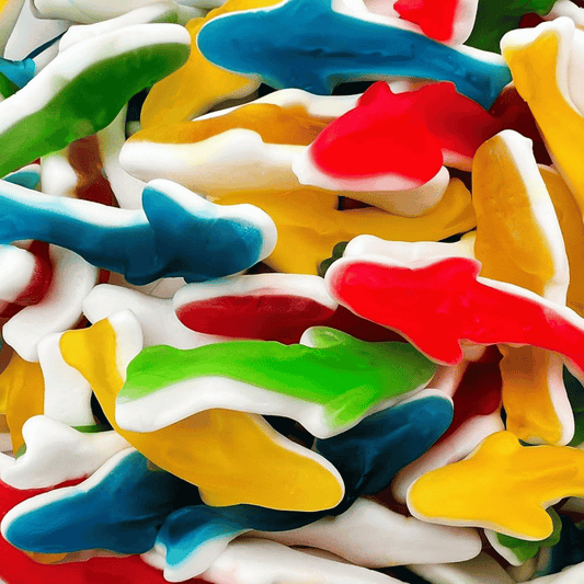 Assorted Gummy Sharks : Kervan USA