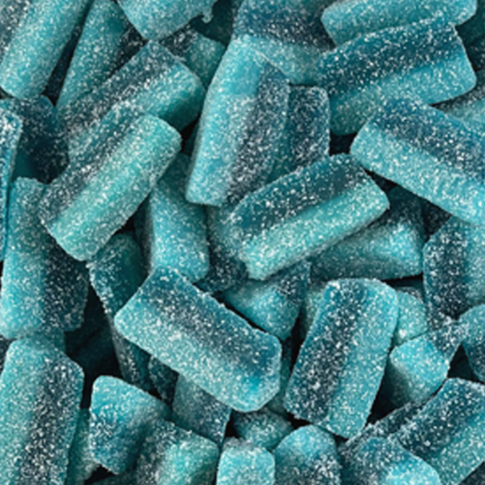 Mega Sour Blue slices : Damel ~ The Corner Shop