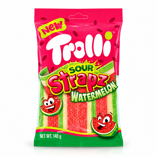 Watermelon Sour Strapz 140g