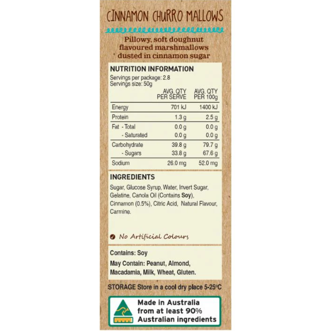 Cinnamon Churro Mallows : Kelly's Candy Co